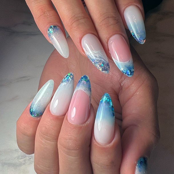 Nail Ideas Womens Milky White Design