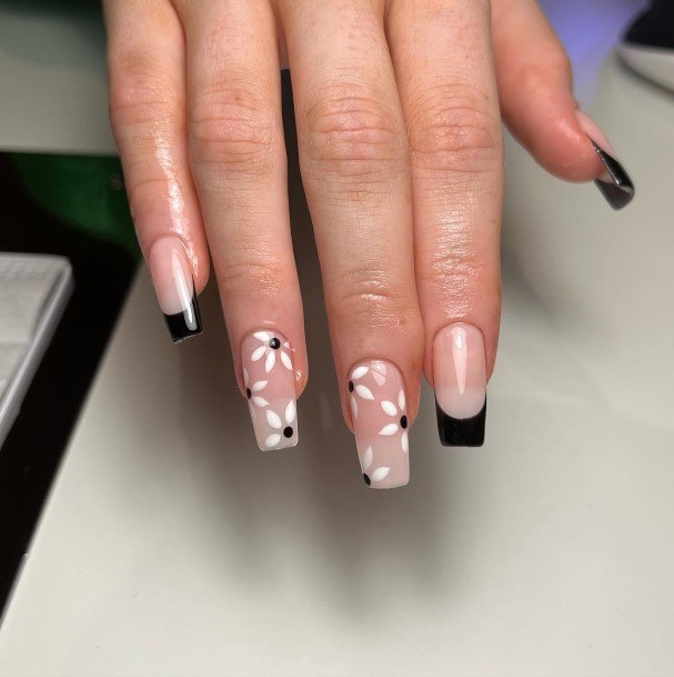 Nail Ideas Womens Monochrome Design