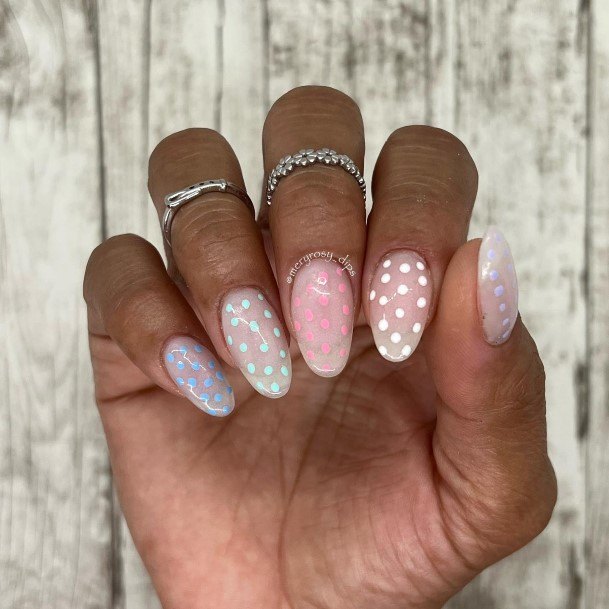 Nail Ideas Womens Polka Dot Design