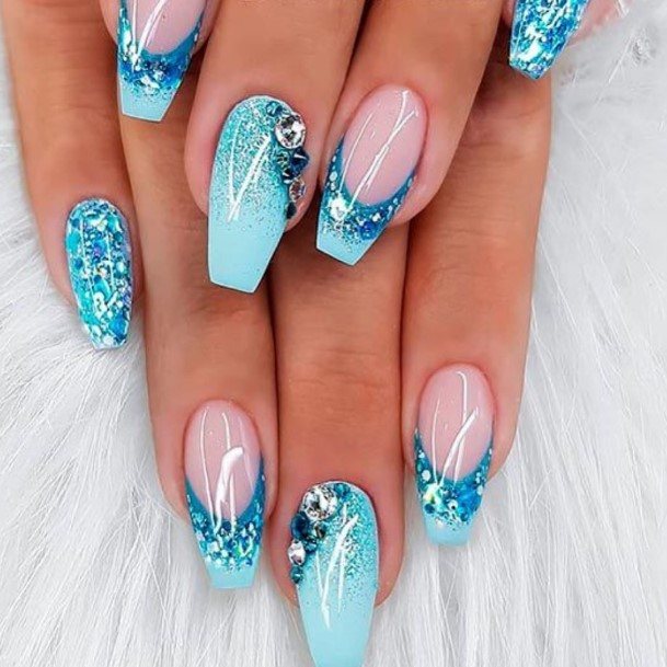 Nail Ideas Womens Sea Design