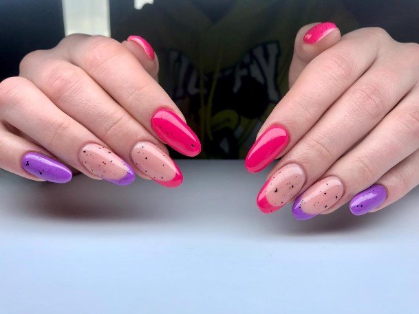 Nail Ideas Womens Violet Design