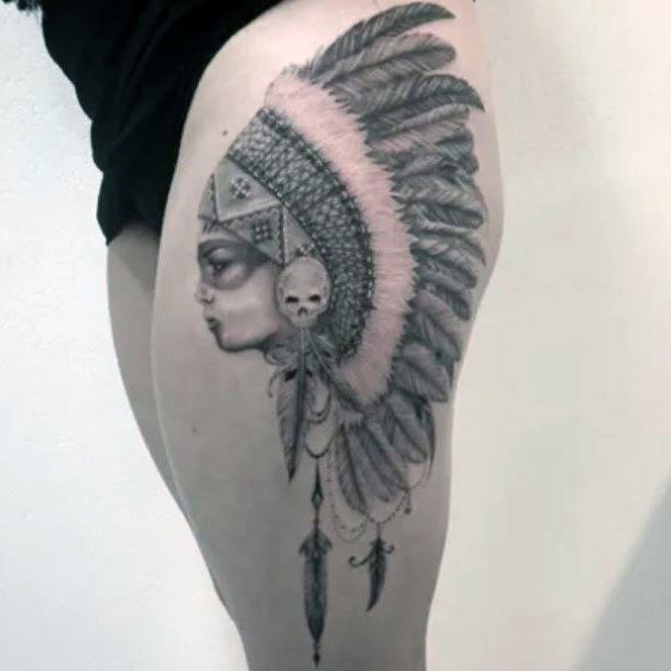 Native American Tattoos For Girls