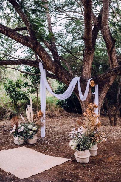 Natural Decor Wedding Tree