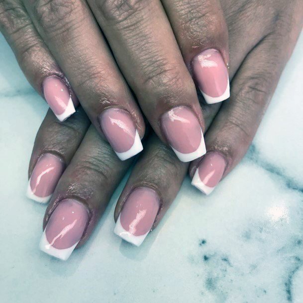 Natural French Manicure Nail Ideas For Women