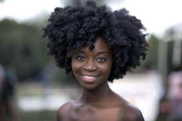 Natural Hairstyles For Black Women Thick Curly Afro Sweet