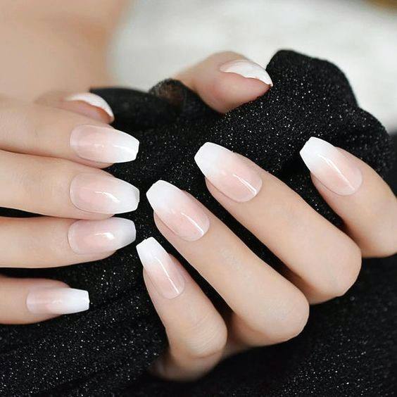 Natural Nails Ombre Ideas For Women