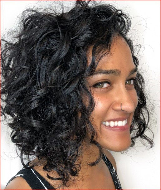 Natural Thick Curls Bob Hairstyles For Black Women