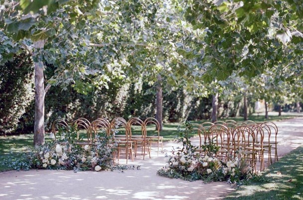 Natural Wedding Ceremony Decorations