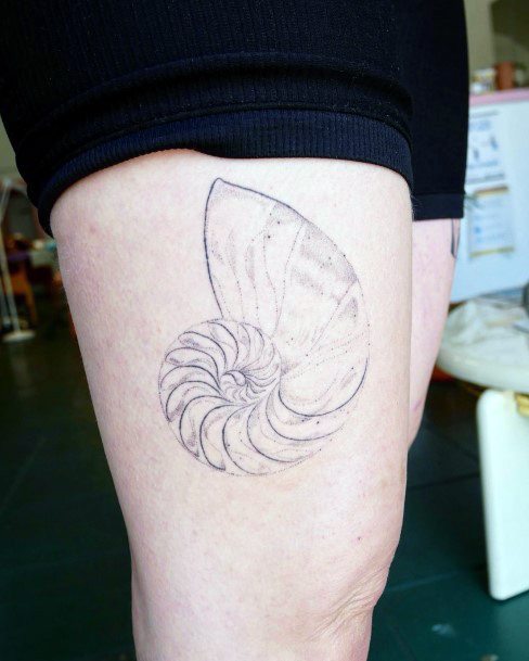 Nautilus Female Tattoo Designs