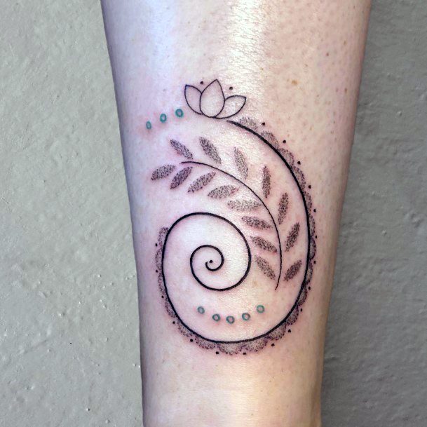 Nautilus Tattoos For Girls