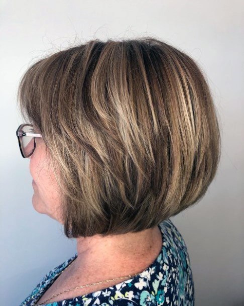 Near Long Bob Hairstyles For 50 Year Old Woman With Thick Hair