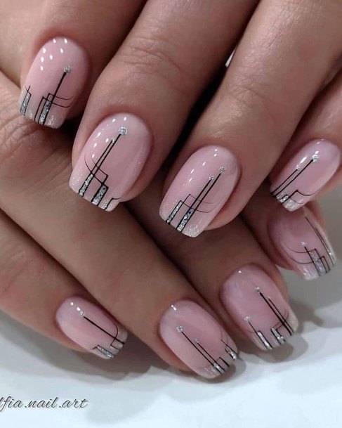 Neat Classy Nail On Female