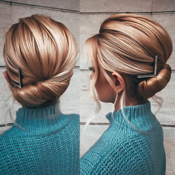 Neat Clean Hairstyles On Female