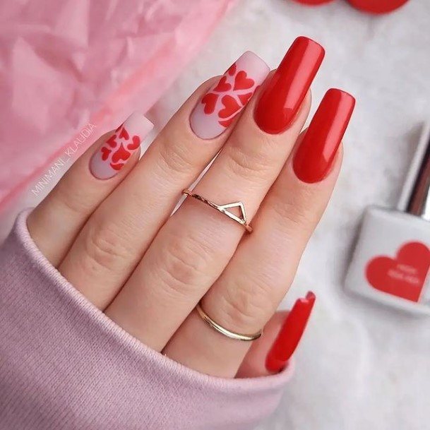 Neat February Nail On Female