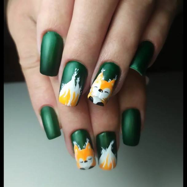 Neat Fox Nail On Female