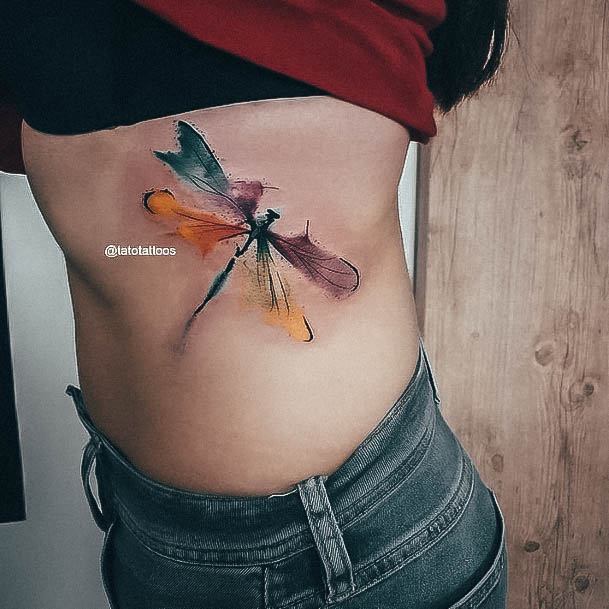 Neat Incredible Tattoo On Female