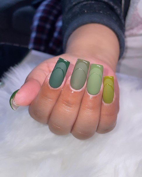 Neat Matte Nail On Female