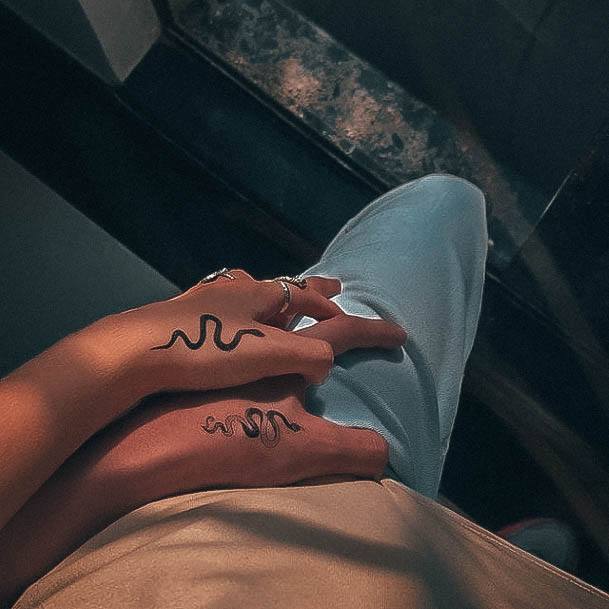 Neat Small Meaningful Tattoo On Female