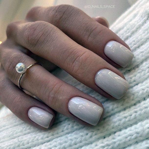 Neat Wedding Nail On Female