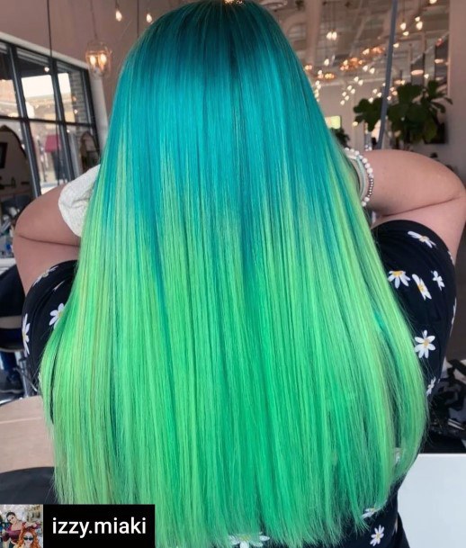 Top 100 Best Neon Hairstyles For Women - Fluorescent Hair Ideas