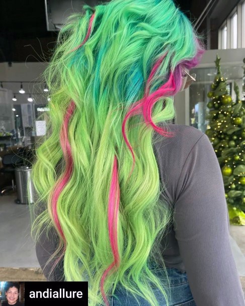 Neonic Womens Neon Hairstyles Ideas