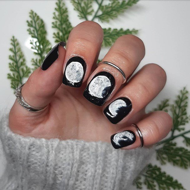 New Moon Nail Designs For Women