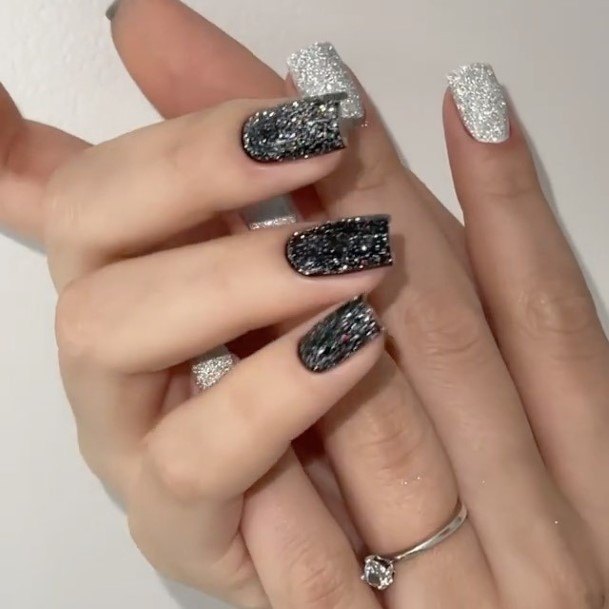 New Years Girls Nail Ideas