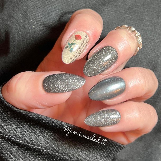 Newspaper Womens Nail Ideas