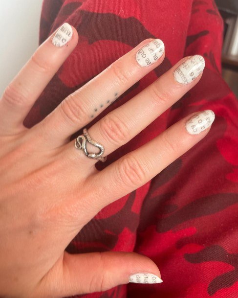 Newspaper Womens Nails