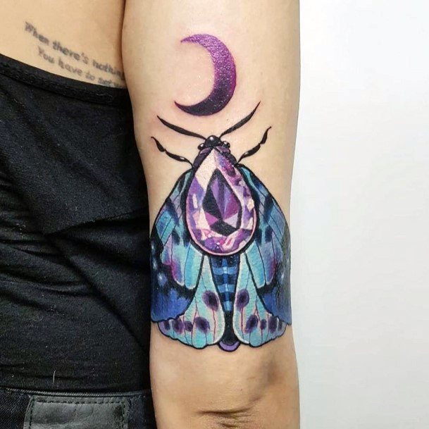 Nice Amethyst Tattoos For Women