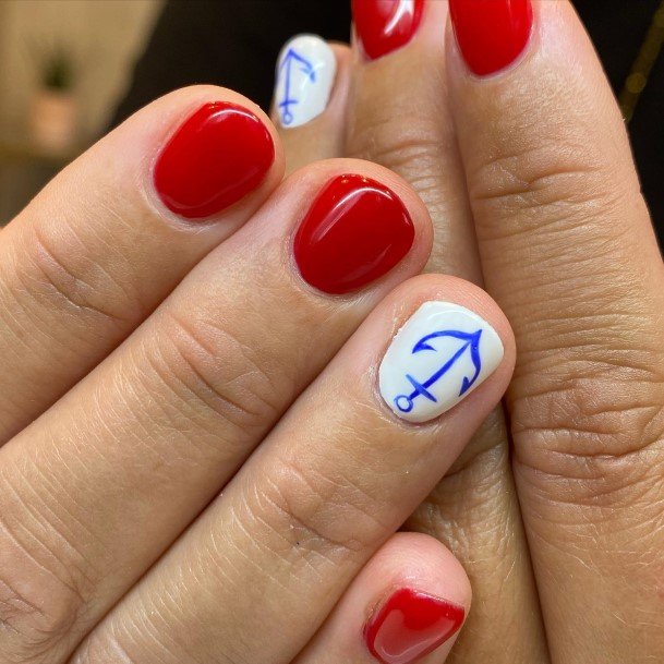 Nice Anchor Nails For Women