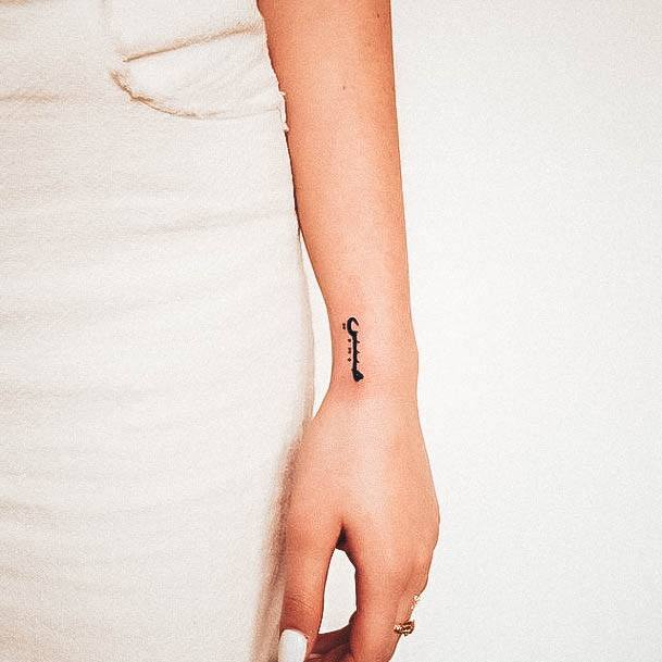 Nice Arabic Tattoos For Women