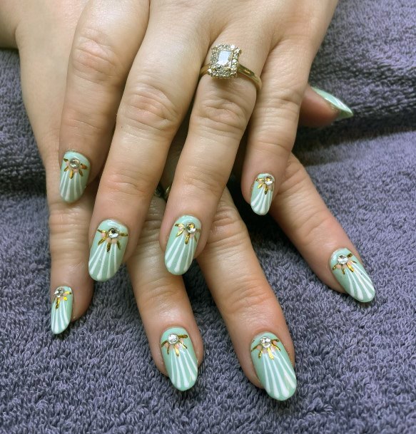 Nice Art Deco Nails For Women