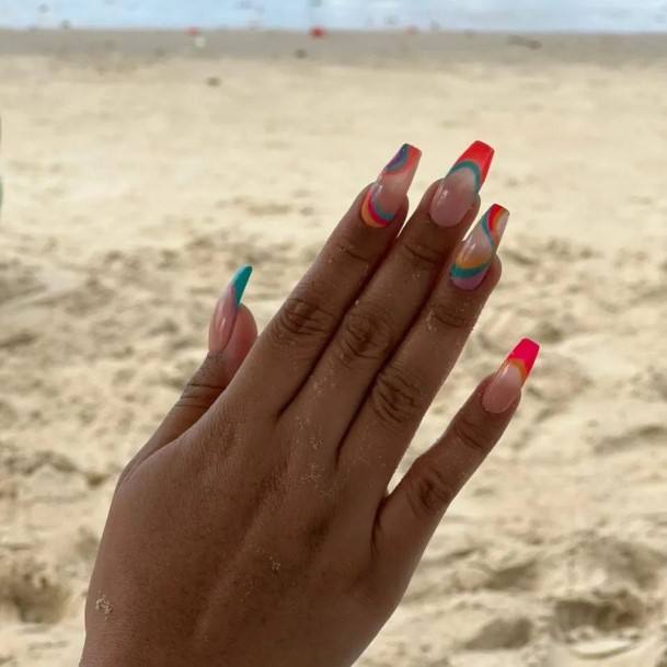 Nice Beach Nails For Women