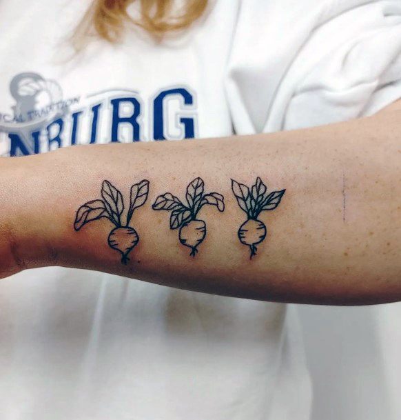 Nice Beet Tattoos For Women