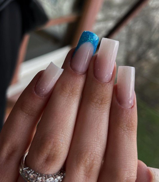 Nice Blue Summer Nails For Women