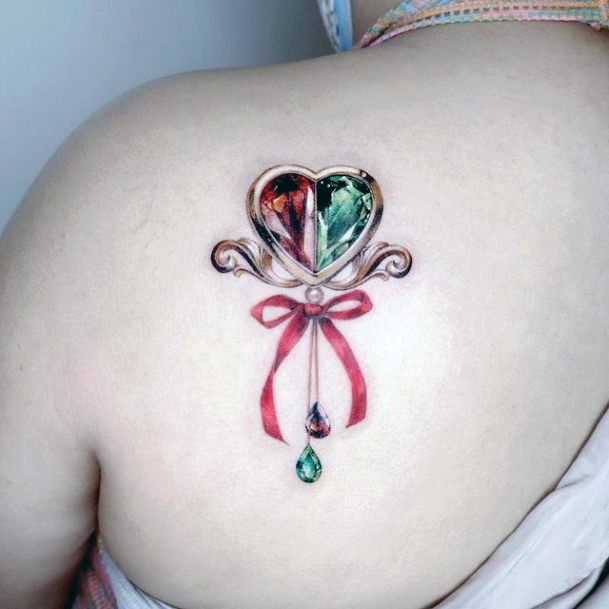 Nice Bow Tattoos For Women