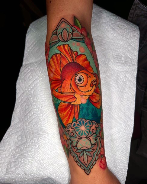 Nice Bright Tattoos For Women