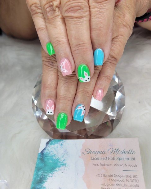 Nice Bunny Nails For Women