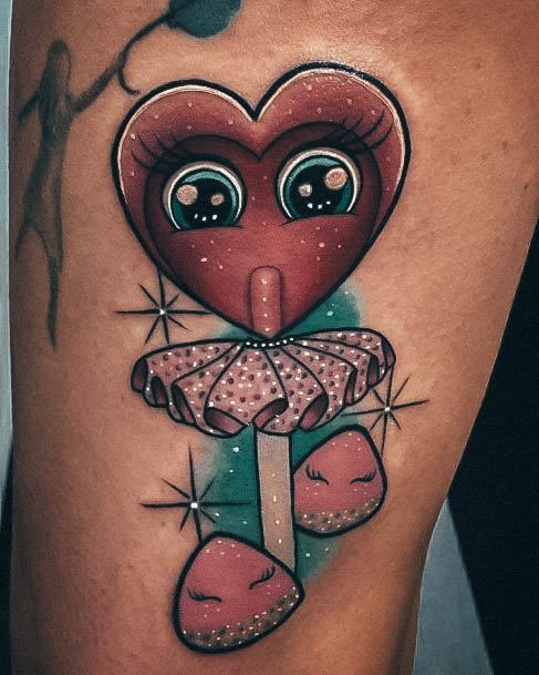 Nice Candy Tattoos For Women