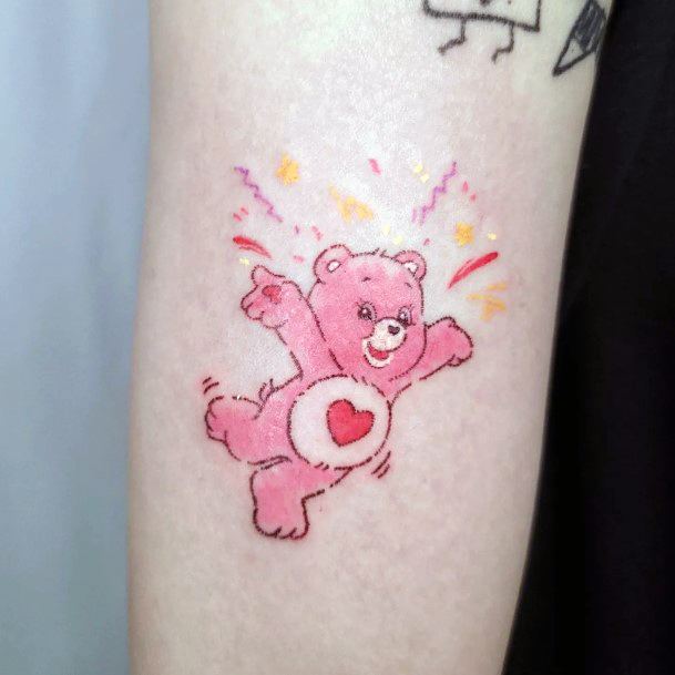 Nice Carebears Tattoos For Women