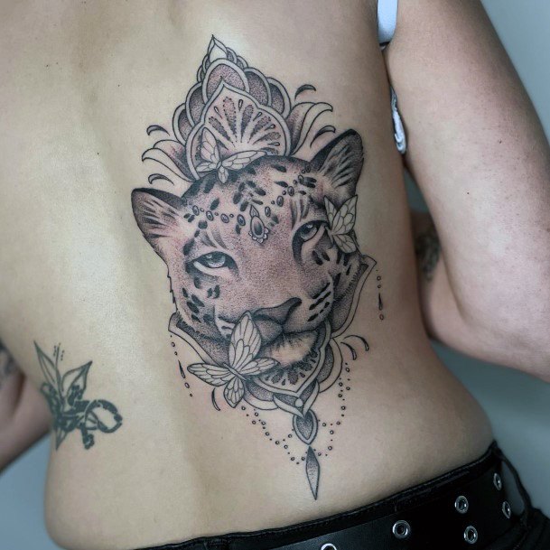 Nice Cheetah Tattoos For Women