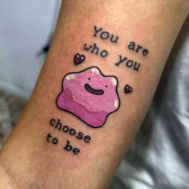 Nice Ditto Tattoos For Women