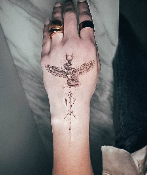 Nice Egyptian Tattoos For Women