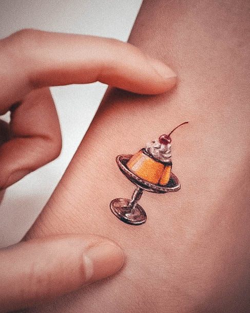 Nice Food Tattoos For Women