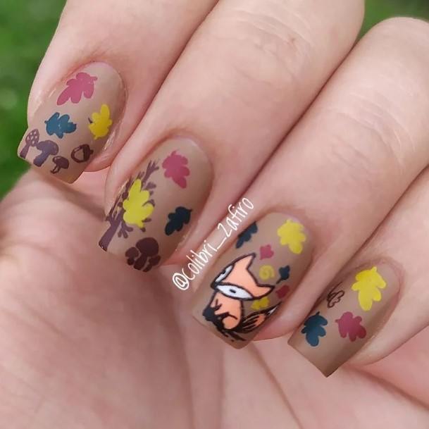 Nice Fox Nails For Women