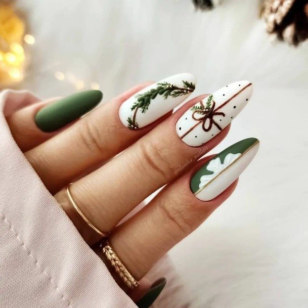 Nice Green Nails For Women