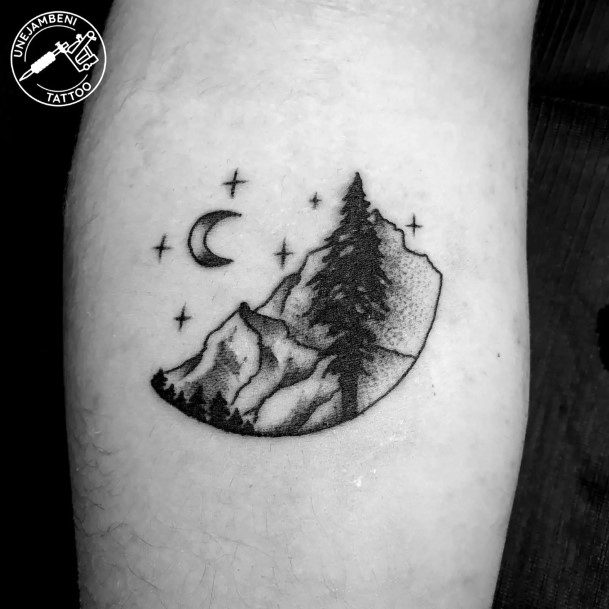 Nice Hiking Tattoos For Women