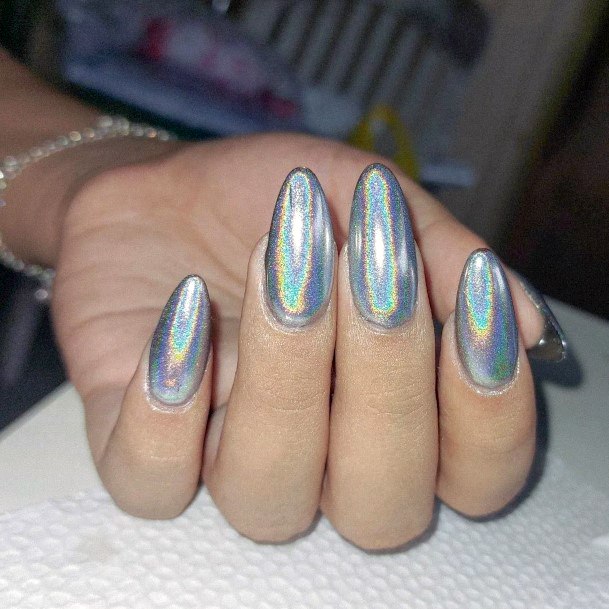 Nice Holographic Nails For Women