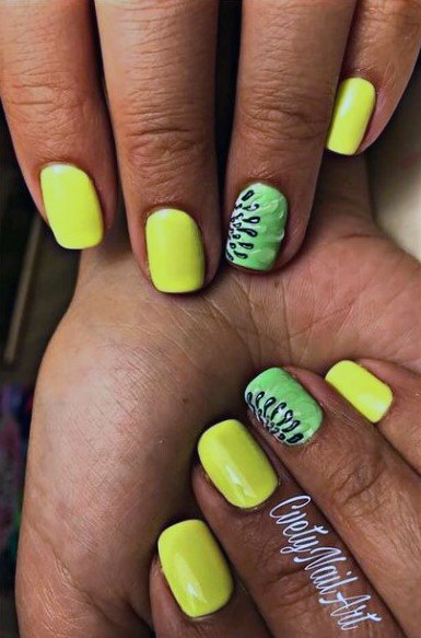 Nice Kiwi Nails Women